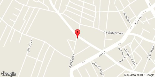 موقعیت میوه و سبزی آلما هیوا روی نقشه