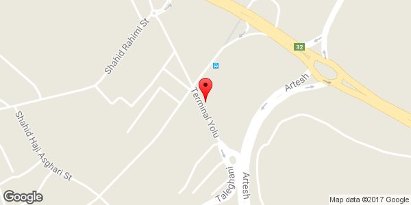 موقعیت آرایشگاه علی روی نقشه