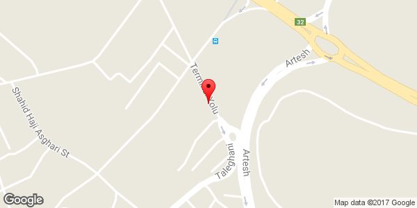 موقعیت آرایشگاه پانیز روی نقشه