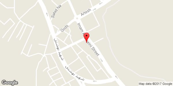 موقعیت صافکاری و جوشکاری محمد روی نقشه