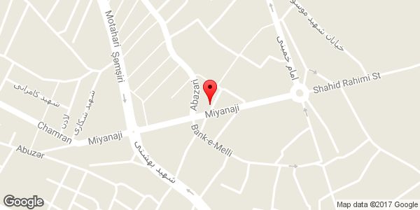 موقعیت لوازم تحریر و کتاب فروشی قلم روی نقشه