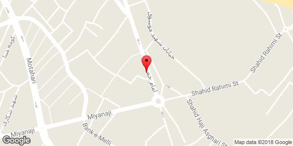 موقعیت فروشگاه خانواده کد خدائی روی نقشه