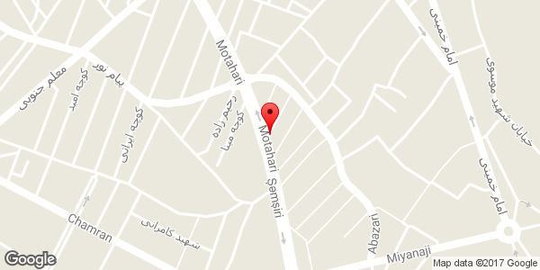 موقعیت لوازم خانگی فدک روی نقشه