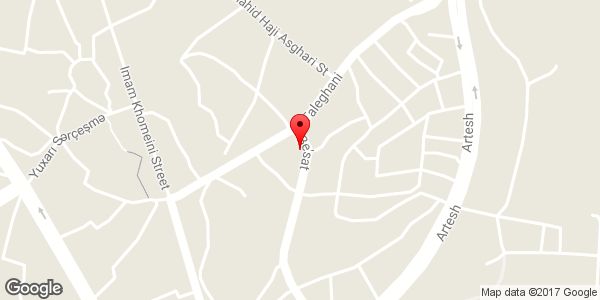 موقعیت دبستان ابتدایی دخترانه هاجر روی نقشه