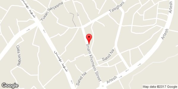 موقعیت مسجد شیرعلی روی نقشه