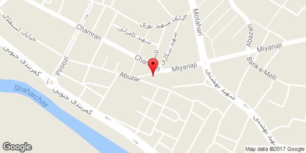 موقعیت شیرآلات و اتصالات فرهاد روی نقشه