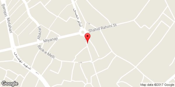 موقعیت موبایل مهدی روی نقشه