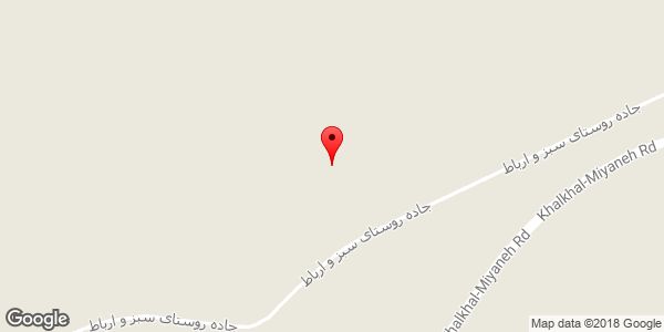 موقعیت چشمه چاخ چاخ روی نقشه