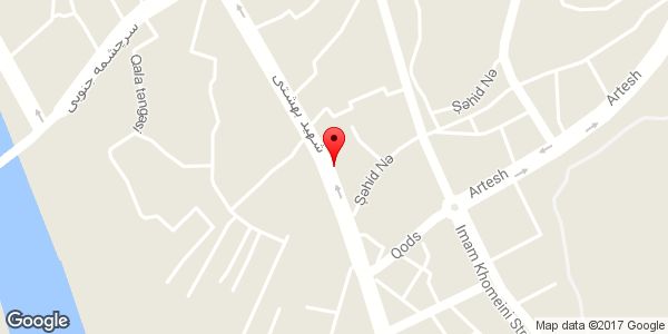 موقعیت فروشگاه تاسیساتی برادران بدلی روی نقشه