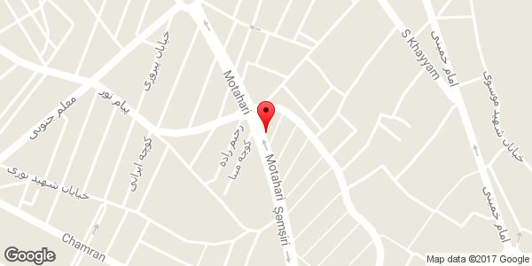 موقعیت پرده کمند روی نقشه