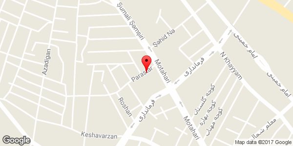 موقعیت سالن زیبایی نیوشا روی نقشه