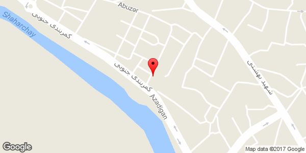 موقعیت سوپر مارکت روی نقشه