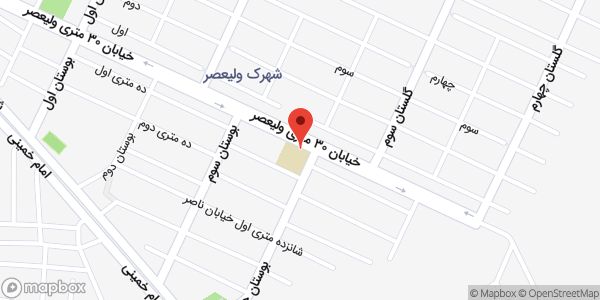 موقعیت شیر هیدرانت ۱-۱۵-۱ روی نقشه