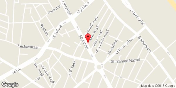 موقعیت پرده سرای موسوی روی نقشه