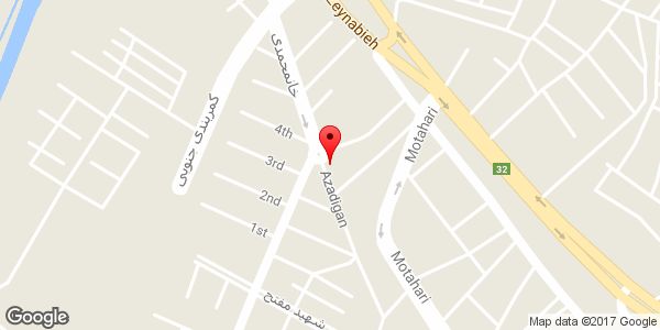 موقعیت مهدکودک صدف روی نقشه