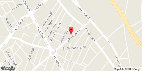 موقعیت فروشگاه لباس پردیس روی نقشه