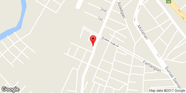 موقعیت دبستان و پیش دبستانی پسرانه غیر دولتی عرفان ۲ روی نقشه