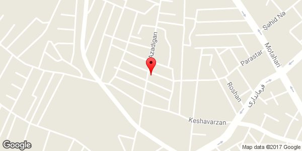 موقعیت شرکت مسافرتی آذر تاکسی روی نقشه