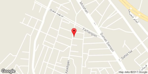 موقعیت سالن زیبایی ماتریکا روی نقشه