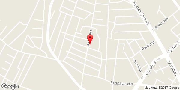 موقعیت آبسردکن روی نقشه