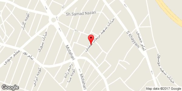 موقعیت سوپر مارکت و لبنیات غیاثی روی نقشه