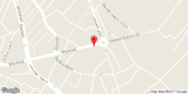 موقعیت سالن آرایش و زیبایی چهره روی نقشه