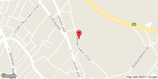 موقعیت کابینت سازی سینا روی نقشه