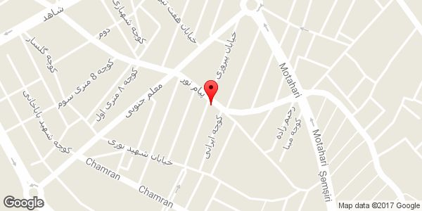 موقعیت دفتر سینا روی نقشه