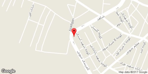 موقعیت دبستان پسرانه مالک اشتر روی نقشه