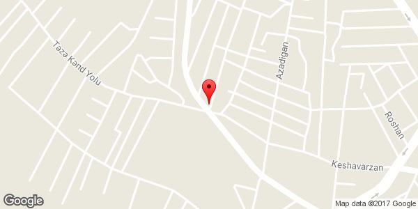 موقعیت خشکه پزی محله روی نقشه