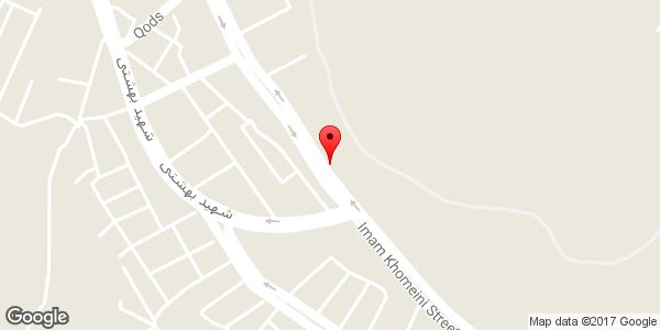 موقعیت صافکاری اتومبیل جاوید روی نقشه