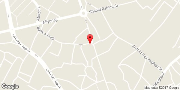 موقعیت لوازم خانگی رهبری روی نقشه