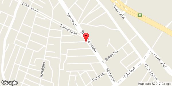 موقعیت مهدکودک شادلین روی نقشه