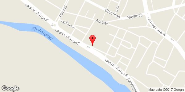 موقعیت اتو کارواش دریا روی نقشه