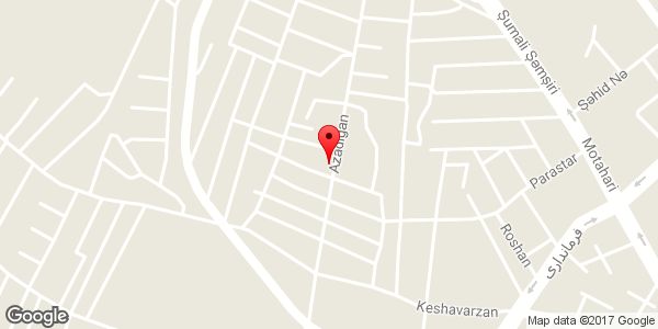 موقعیت فروشگاه رنگ و ابزار روی نقشه