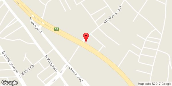 موقعیت یراق تک رضایی نیا روی نقشه