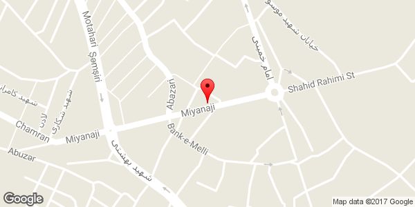 موقعیت تزئینات سایه گستر محمدی روی نقشه