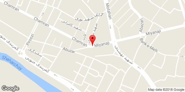 موقعیت خیابان شهیدمیانجی روی نقشه