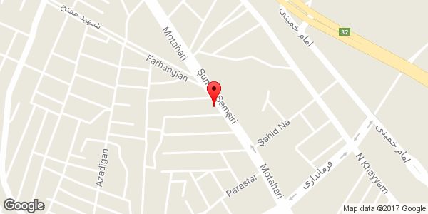 موقعیت سالن زیبایی سمن گل روی نقشه