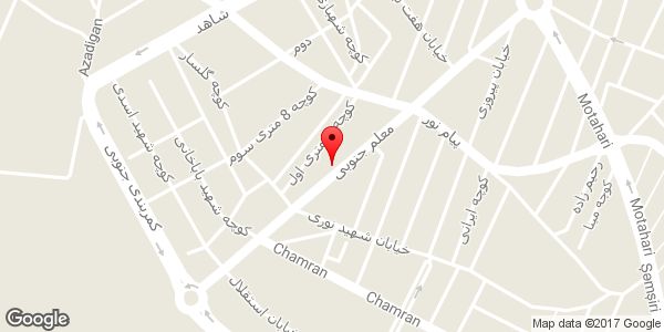 موقعیت پیش دبستانی و دبستان دوره اول دخترانه غیر دولتی گل گندم روی نقشه