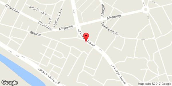 موقعیت املاک خزر روی نقشه