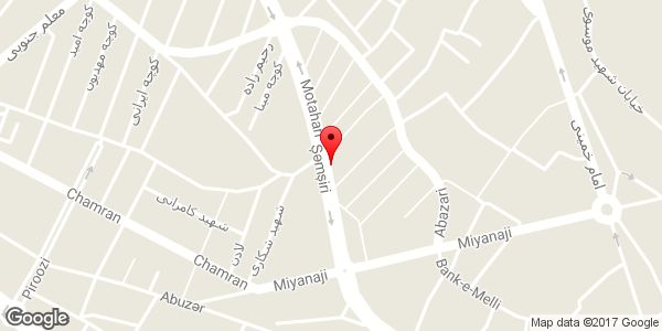 موقعیت پوشاک بچگانه یکی یدونه روی نقشه