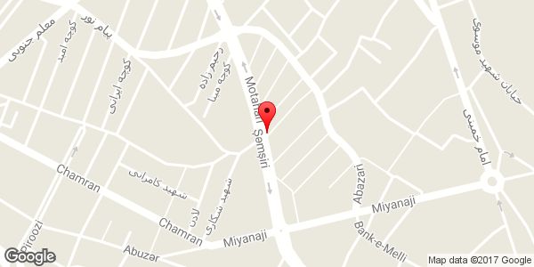 موقعیت تابلو LED وان روی نقشه