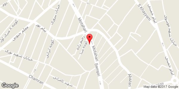 موقعیت دفتر تاسیساتی روی نقشه