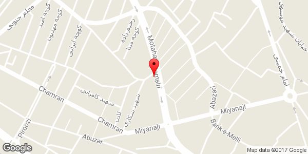 موقعیت سوپر گوشت پزشکی روی نقشه