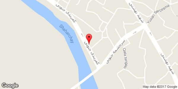 موقعیت سوپر مارکت رضا روی نقشه