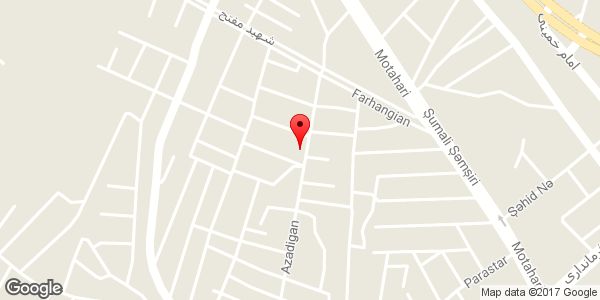 موقعیت چلوکبابی شیخ الاسلامی روی نقشه