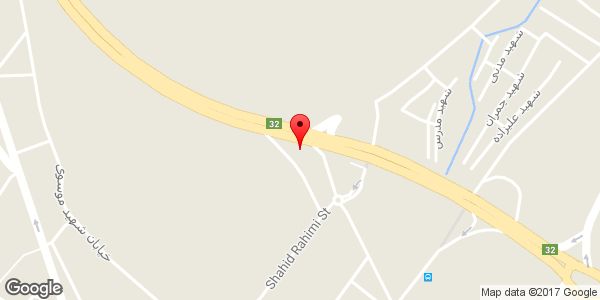 موقعیت صنایع MDF حمید ناظمی روی نقشه