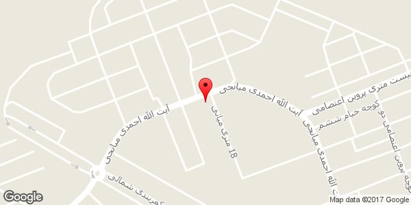 موقعیت داروخانه دکتر جعفر زاده روی نقشه