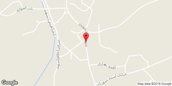 موقعیت خیابان امام خمینی روی نقشه